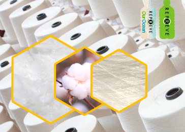 Unifi Recycled polyester and cotton