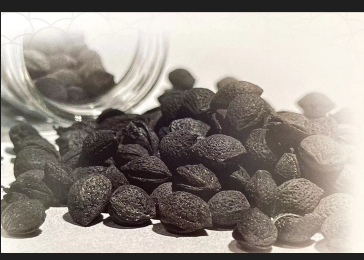 Plum Charcoal Yarn